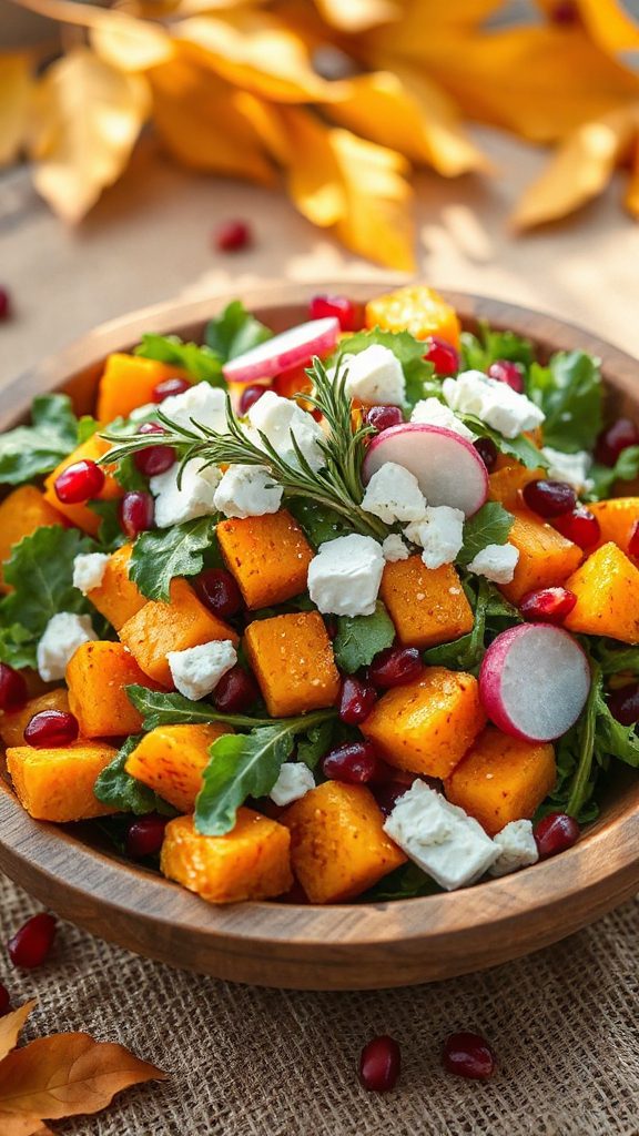 sweet potato feta salad