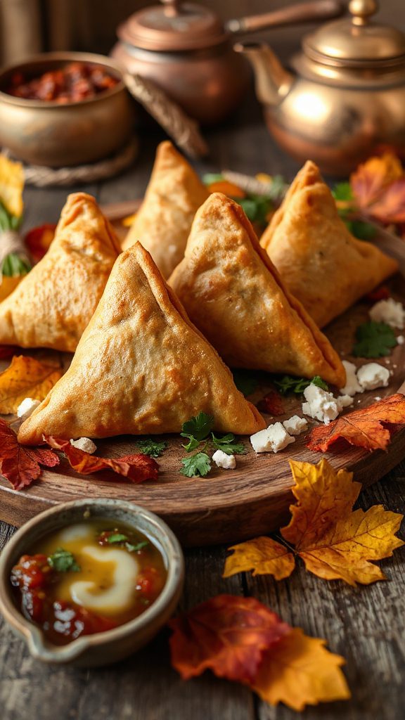 sweet potato feta samosas sweet potato feta samosas