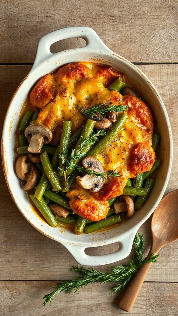 sweet potato green bean casserole sweet potato green bean casserole