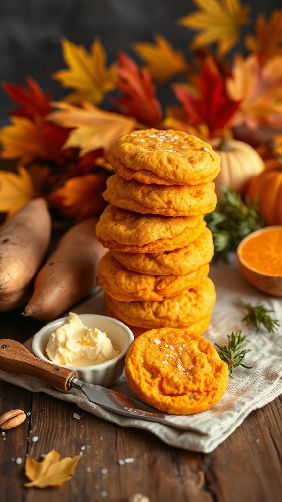 sweet potato honey biscuits