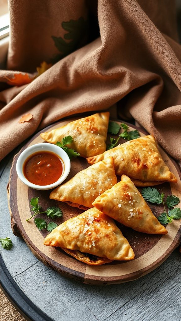 sweet potato kale samosas sweet potato kale samosas