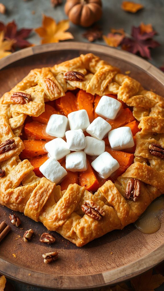 sweet potato marshmallow galette recipe
