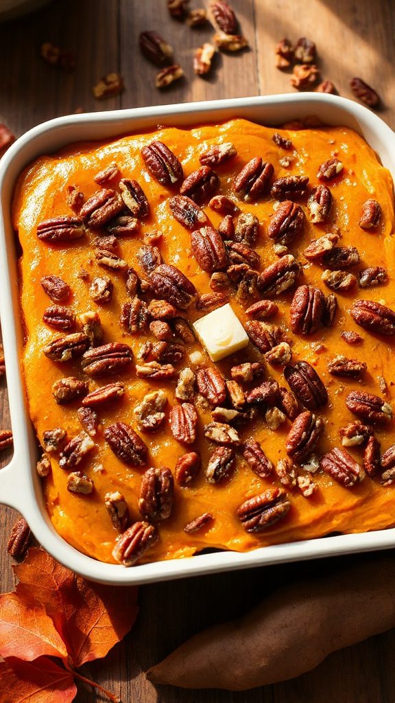 sweet potato pecan casserole