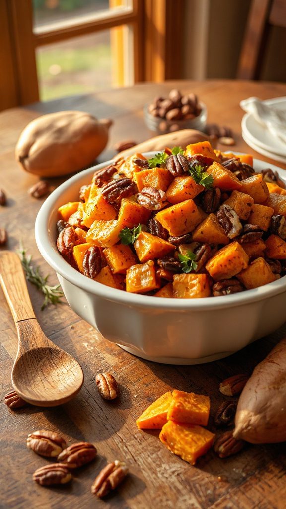 sweet potato pecan stuffing recipe