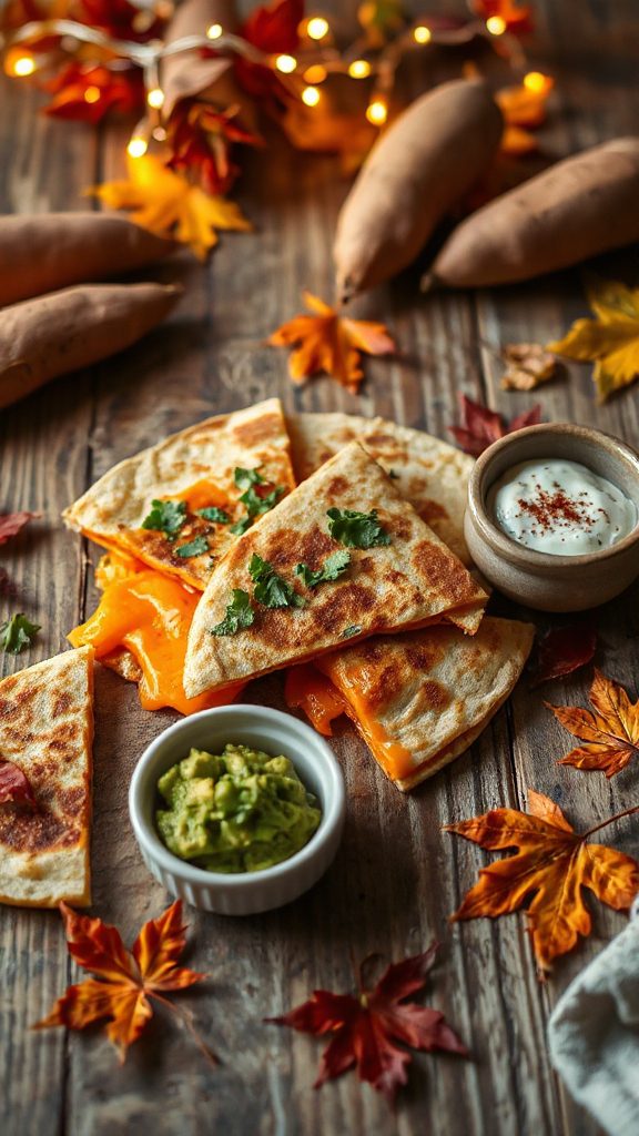 sweet potato quesadillas recipe