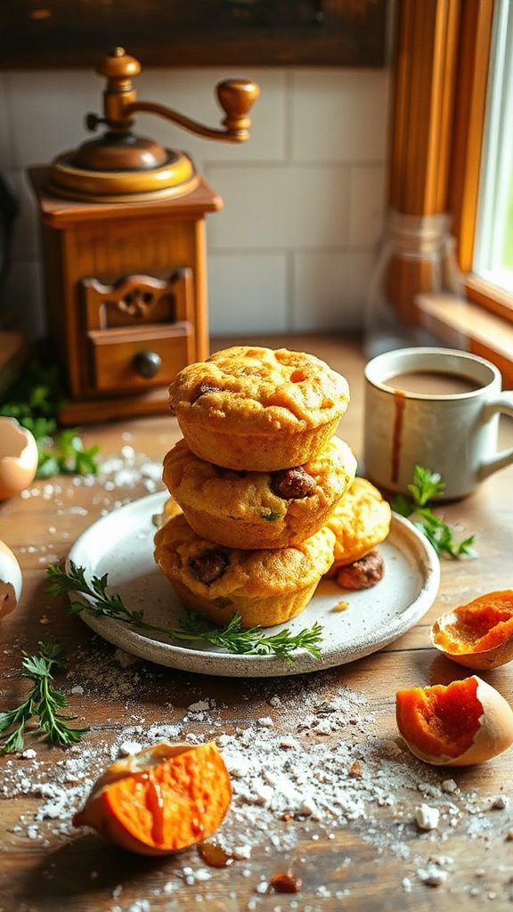 sweet potato sausage egg muffins sweet potato sausage egg muffins