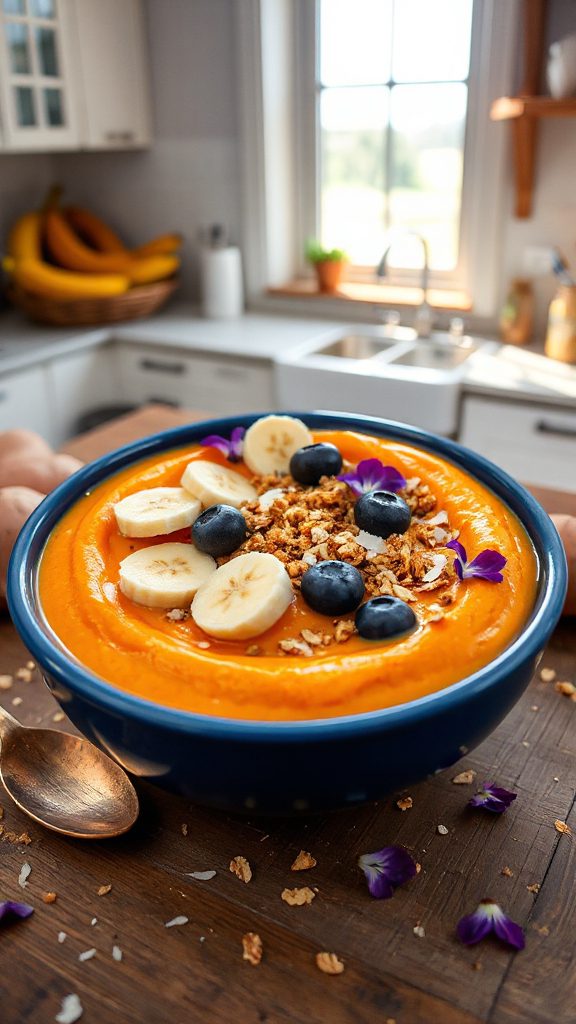 sweet potato smoothie bowl