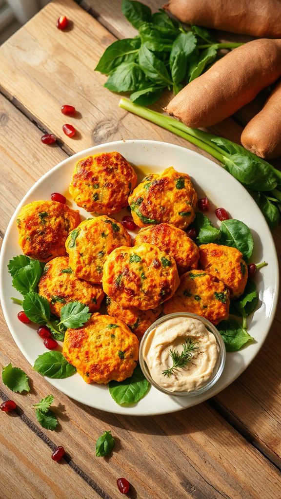 sweet potato spinach fritters recipe sweet potato spinach fritters recipe