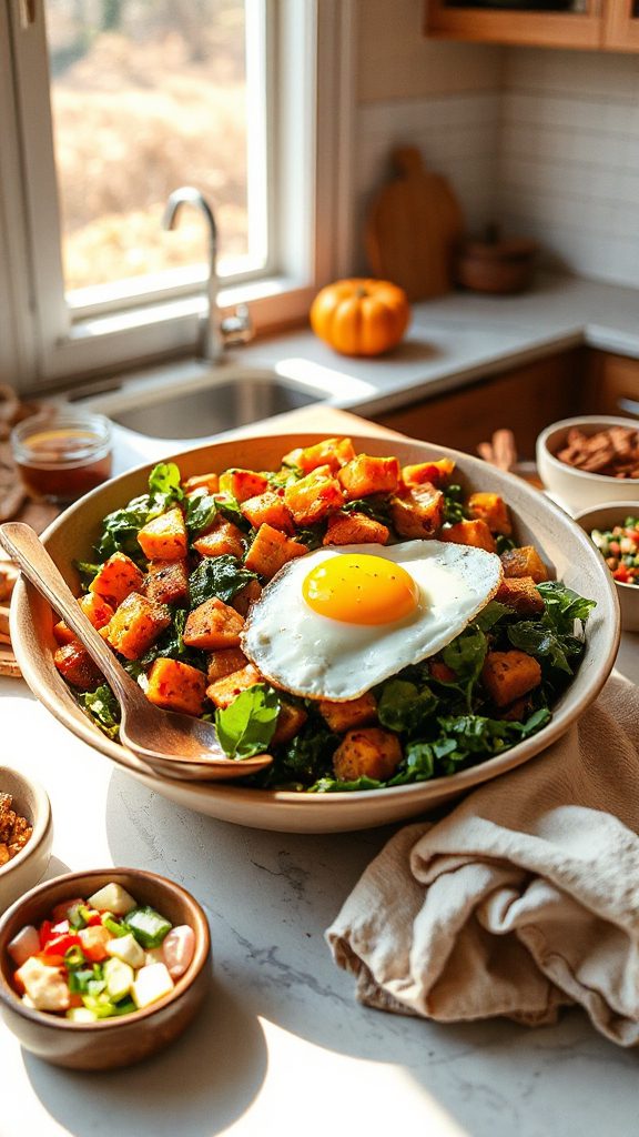 sweet potato spinach hash sweet potato spinach hash