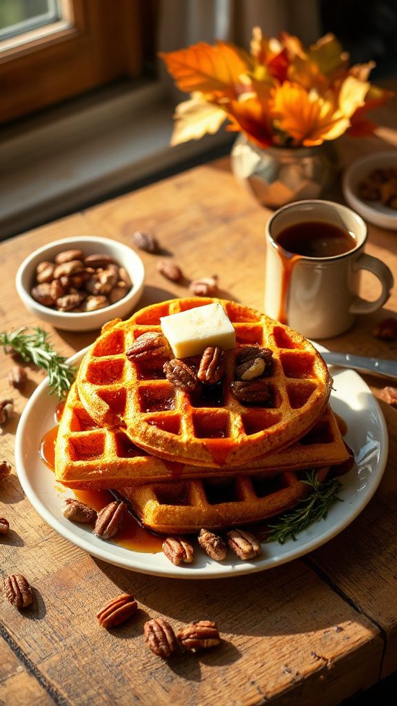 sweet potato waffle recipe