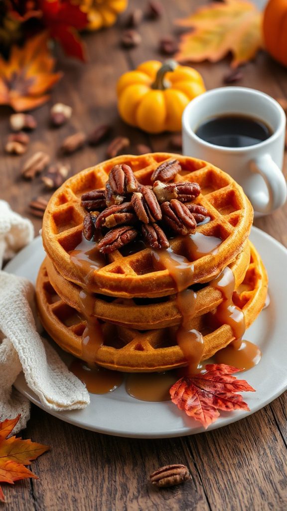sweet potato waffles delight