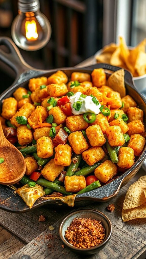 taco tater tot casserole