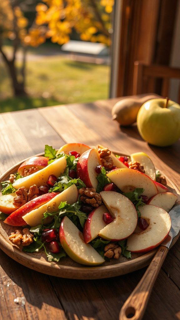 tangy apple cheddar salad tangy apple cheddar salad