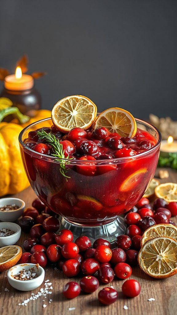 tangy citrus cranberry sauce