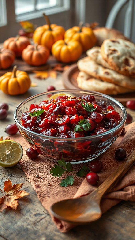 tangy cranberry chutney recipe
