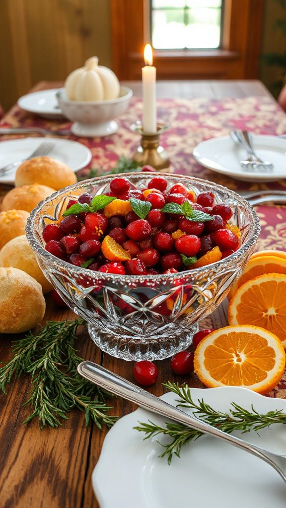 tangy cranberry orange condiment