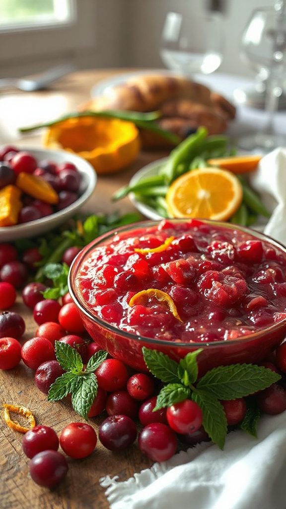 tangy cranberry orange sauce