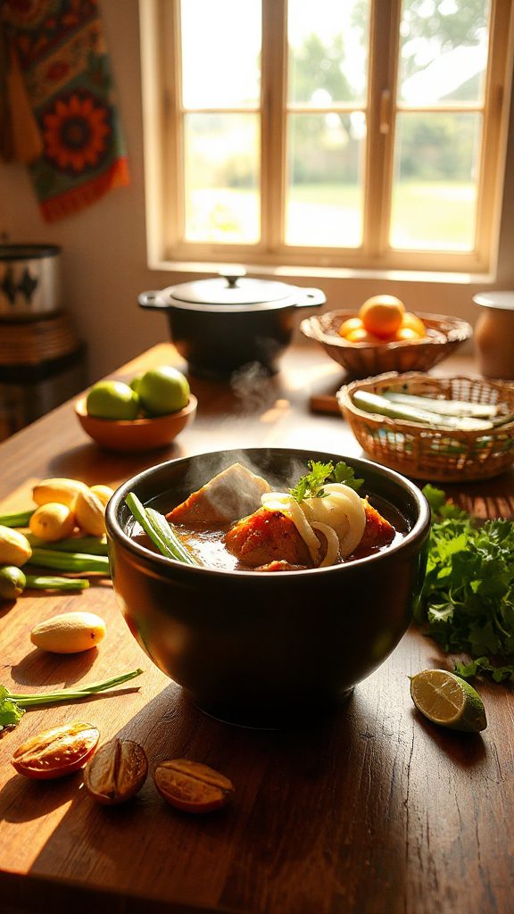 tangy filipino pork soup
