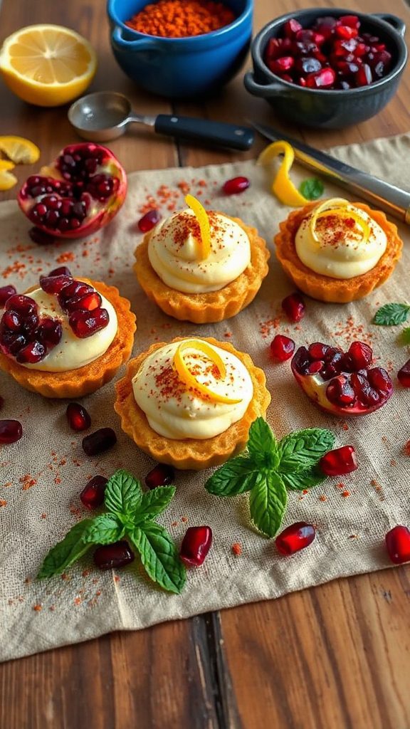 tangy lemon sumac tarts tangy lemon sumac tarts