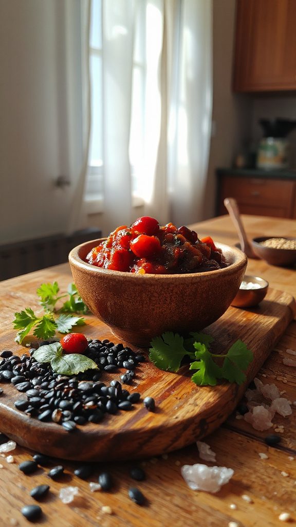 tangy mustard seed chutney