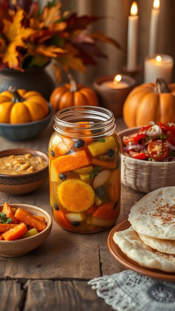 tangy mustard seed pickles