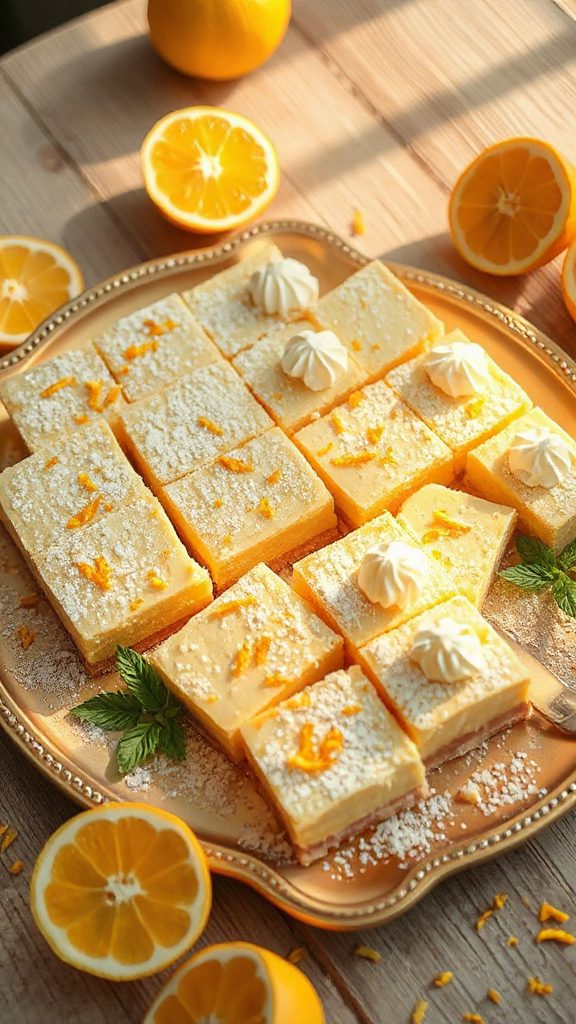 tangy yuzu cheesecake bars