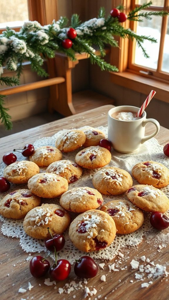tart cookies with coconut