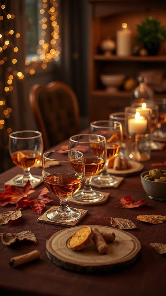 tasting party with grilled chicken