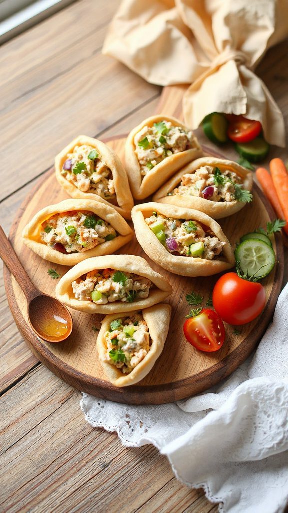 tasty protein packed tuna pockets