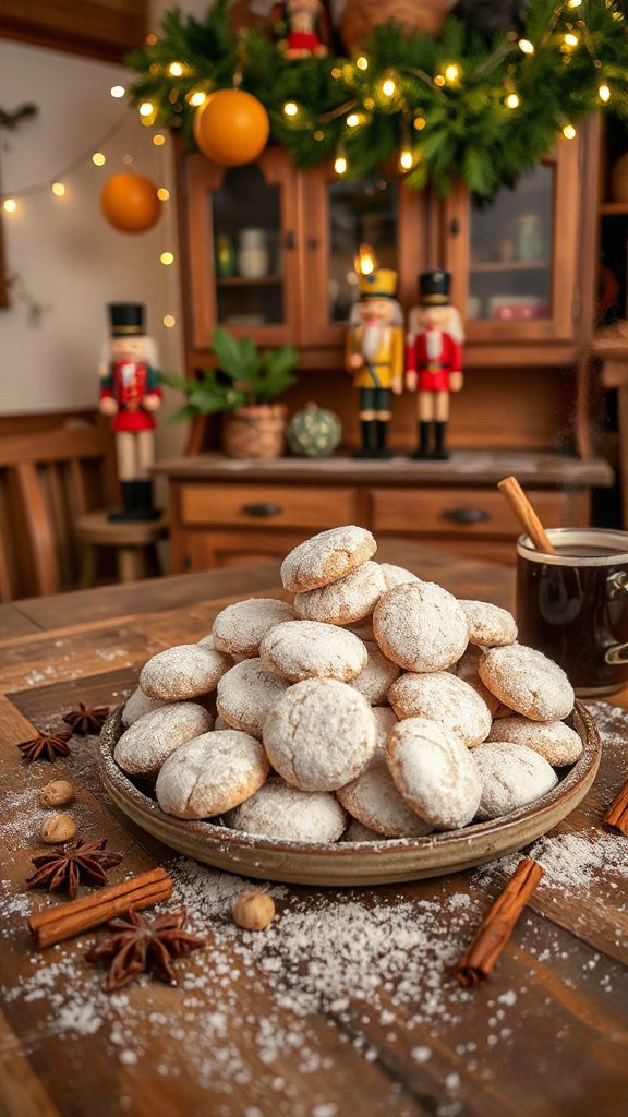 tender spiced holiday cookies