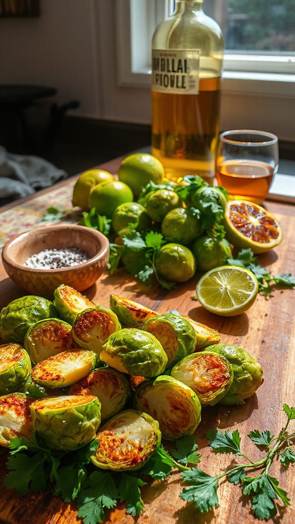 tequila lime brussels sprouts delight tequila lime brussels sprouts delight