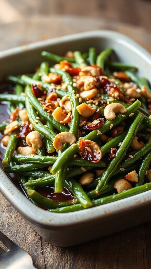 teriyaki green bean casserole