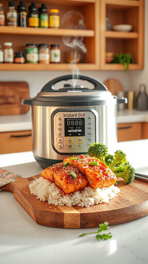 teriyaki salmon broccoli dish teriyaki salmon broccoli dish