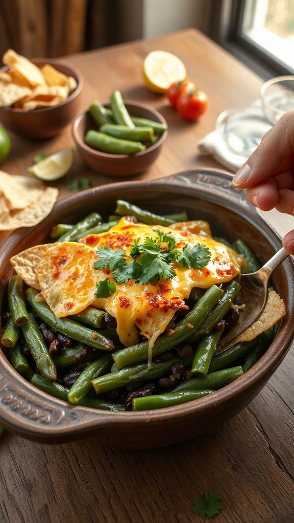 tex mex green bean casserole