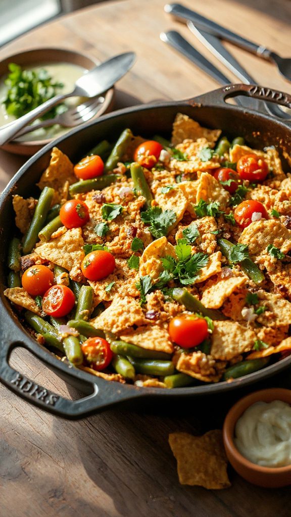 tex mex green bean casserole