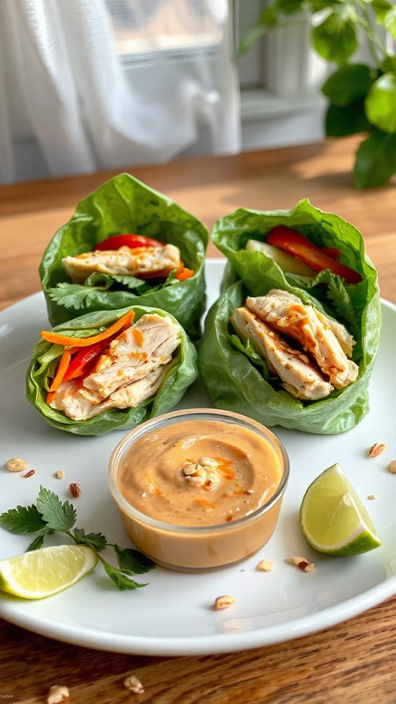 thai chicken rolls recipe