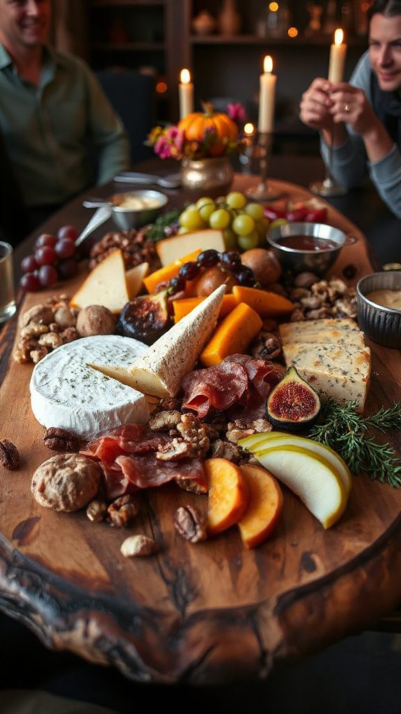 thanksgiving charcuterie board instructions