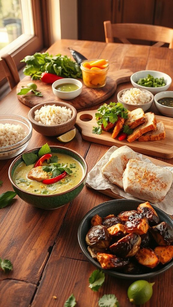 thanksgiving leftovers thai curry