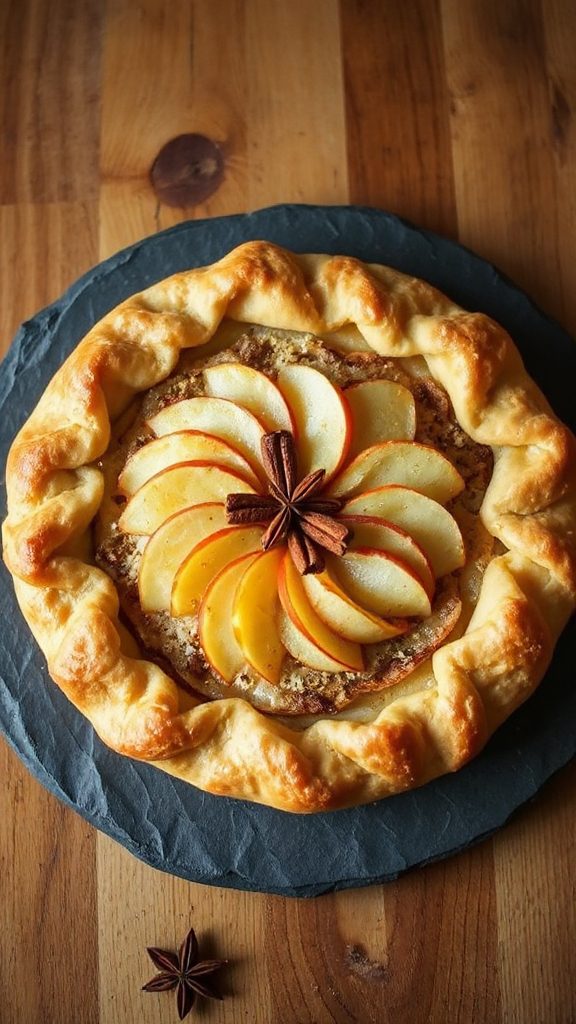 thanksgiving spiced apple dessert