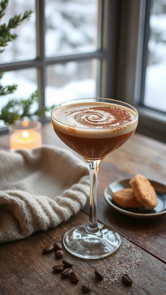tiramisu flavored cocktail delight