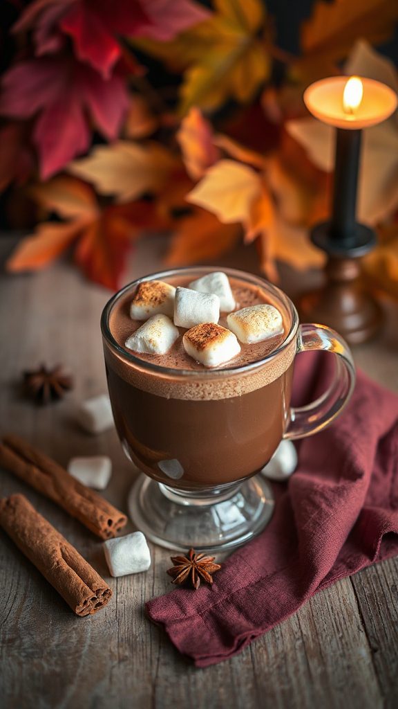 toasted marshmallow hot chocolate