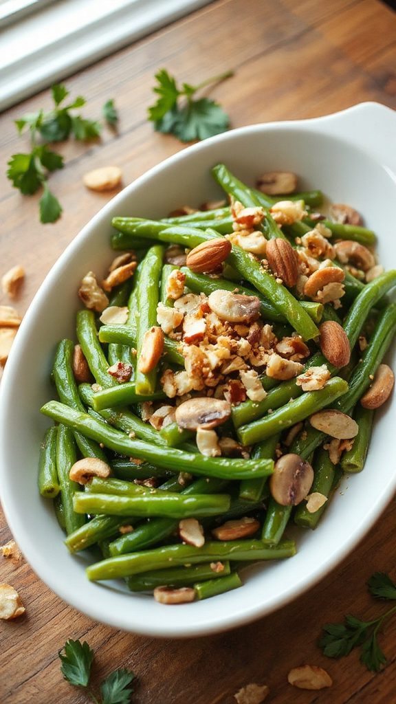 toasted nuts enhance casserole