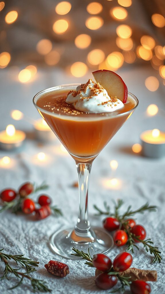 toffee apple dessert cocktail toffee apple dessert cocktail