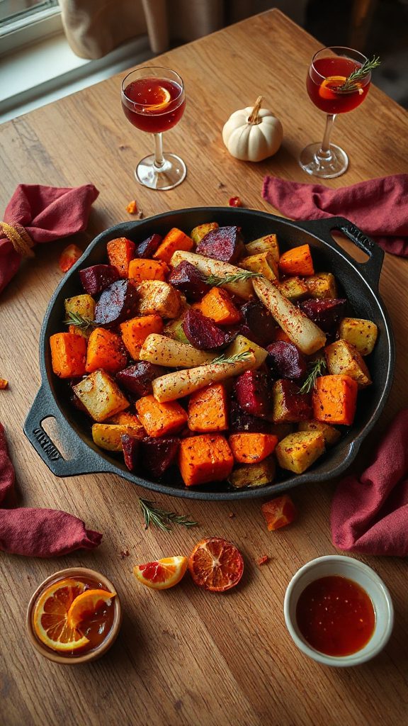 togarashi spiced roasted vegetables togarashi spiced roasted vegetables