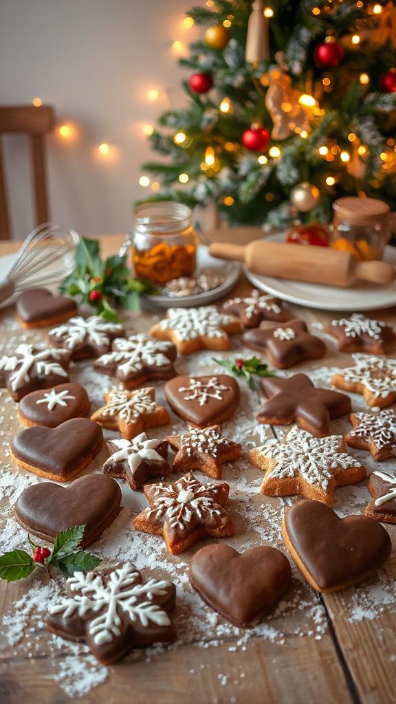 traditional gingerbread christmas cookies
