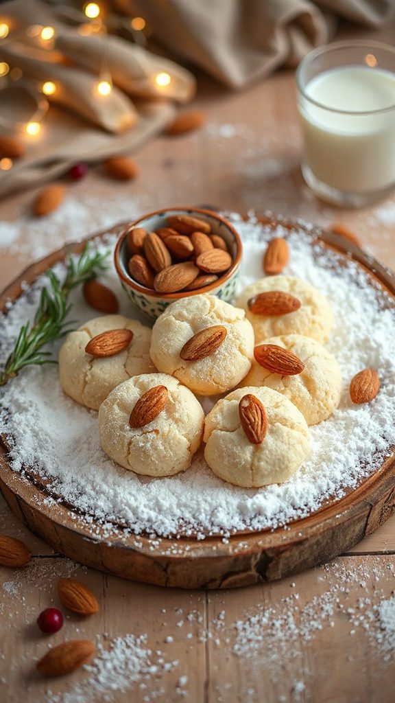 traditional greek almond cookies traditional greek almond cookies