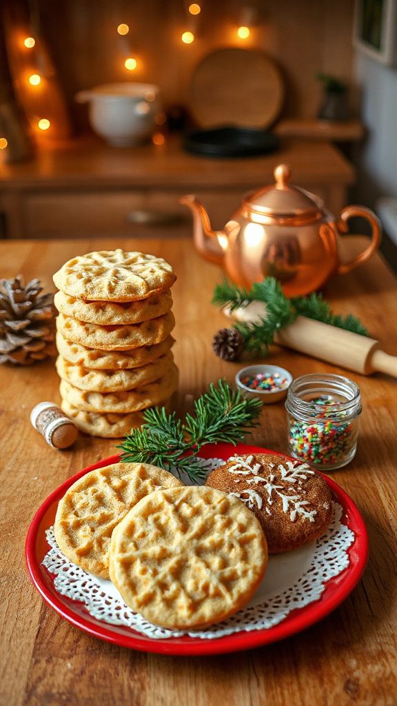 traditional norwegian gingerbread cookies