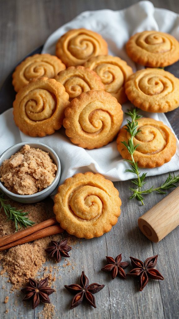 traditional spiced holiday cookies
