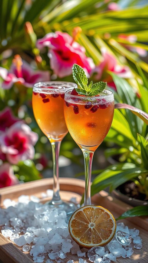 tropical allspice cocktail delight