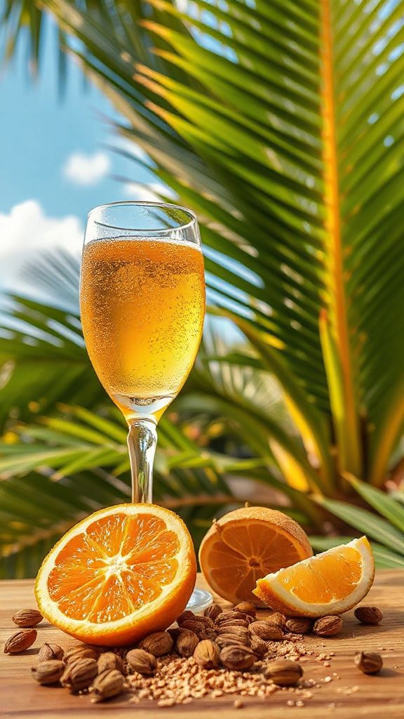 tropical cardamom mimosa recipe